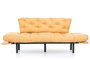 Atelier Del Sofa Nitta Triple - Sofá cama de 3 plazas, Mostaza
